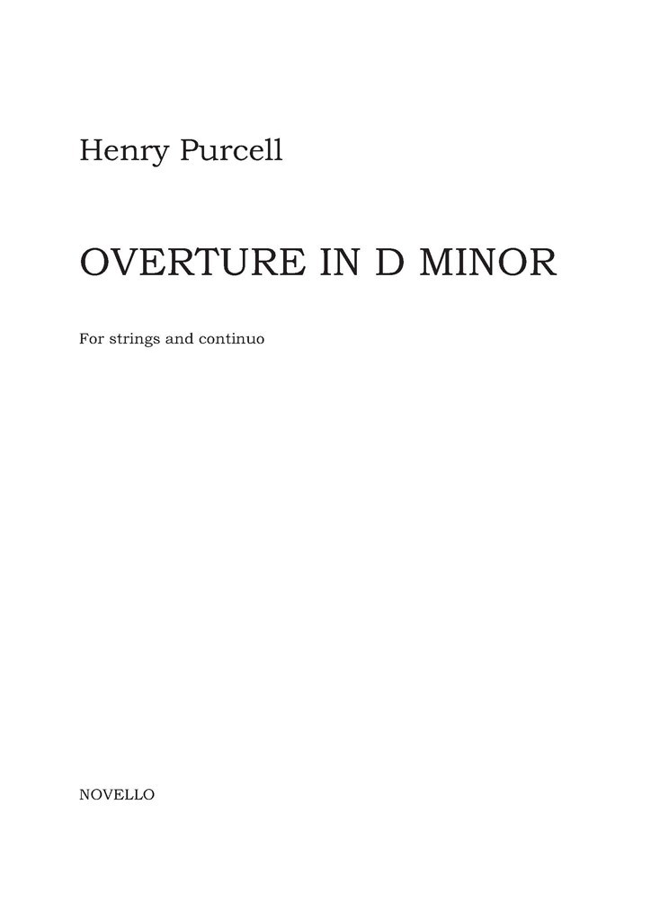 Overture In D Minor